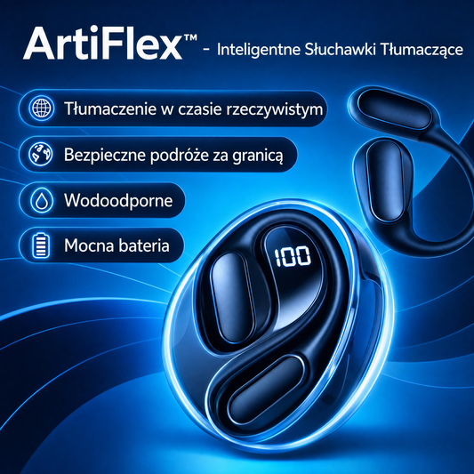 ArtiFlex-Inteligentne Słuchawki Tłumaczące